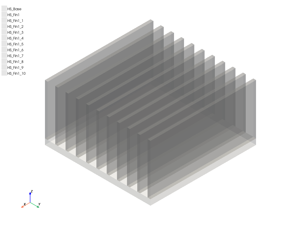 Icepak 3DComponents Example